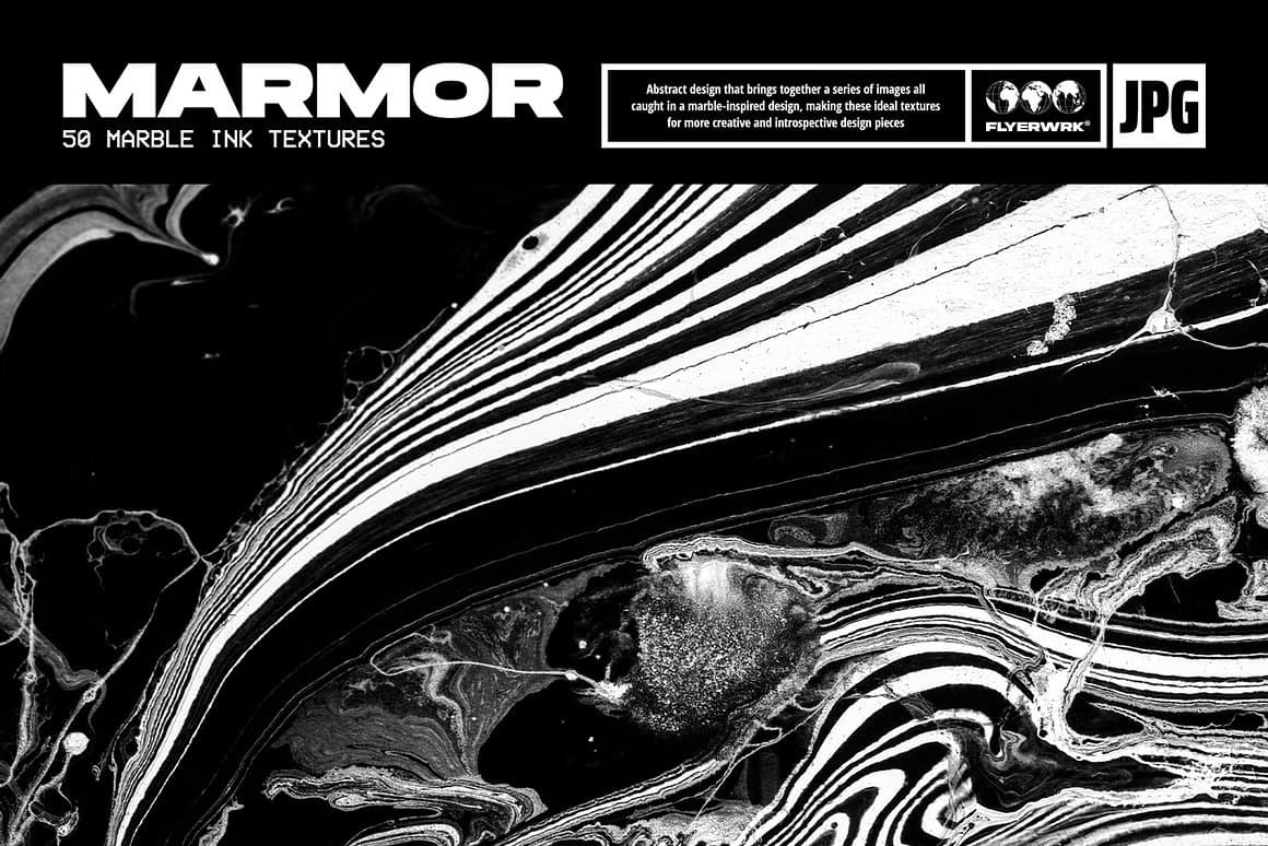 50组高分辨率抽象大理石艺术纹理合集(Marmor系列) Marmor - 50 Abstract Marble textures