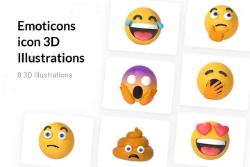 3D免扣素材标志Emoji